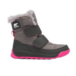 Sorel Whitney II Strap Kid's Winter Boot Quarry size 11